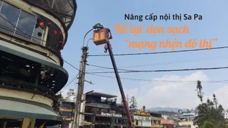 Nâng cấp nội thị Sa Pa: Nỗ lực dọn sạch “mạng nhện đô thị”
