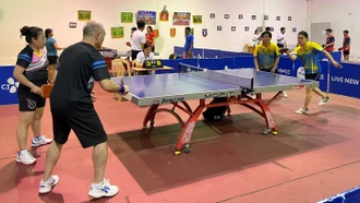 Hơn 150 vận động viên tham gia Giải Cầu lông - Bóng bàn gia đình năm 2023