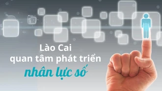 Lào Cai quan tâm phát triển nhân lực số