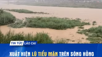 Xuất hiện lũ tiểu mãn trên sông Hồng tăng lượng nước sản xuất cho đồng bằng Bắc Bộ