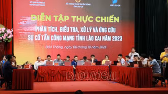 Diễn tập thực chiến ứng cứu sự cố tấn công mạng