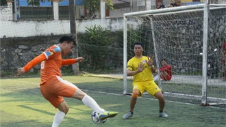 Khai mạc Giải Bóng đá vô địch các câu lạc bộ sân 7 tỉnh Lào Cai lần thứ II