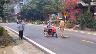 Xử phạt 561 trường hợp liên quan đến học sinh, sinh viên vi phạm trật tự, an toàn giao thông