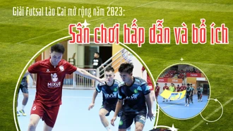 Giải Futsal Lào Cai mở rộng năm 2023: Sân chơi hấp dẫn và bổ ích