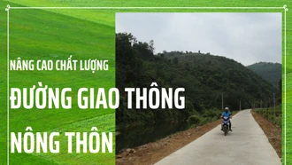 Nâng cao chất lượng đường giao thông nông thôn