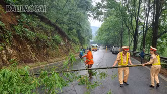 Đảm bảo an toàn giao thông trên những tuyến đường lên Điện Biên Phủ