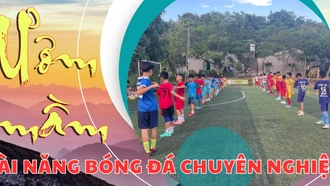 Ươm mầm tài năng bóng đá chuyên nghiệp