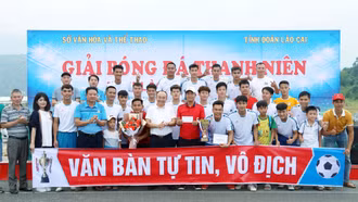 Văn Bàn vô địch Giải bóng đá thanh niên tỉnh Lào Cai năm 2023