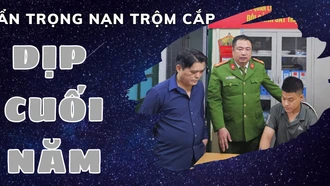 Cẩn trọng nạn trộm cắp dịp cuối năm