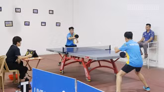 100 vận động viên tham gia Giải vô địch bóng bàn tỉnh năm 2023