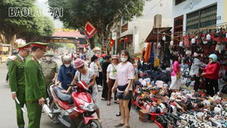 Đảm bảo an ninh, trật tự, an toàn giao thông tại Lễ hội đền Thượng