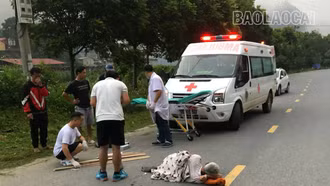 Công an huyện Mường Khương truy tìm đối tượng gây tai nạn rồi bỏ trốn