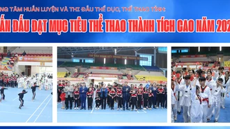 Phấn đấu đạt mục tiêu thể thao thành tích cao năm 2024