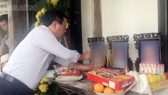 Thăm hỏi, động viên thân nhân nạn nhân tử vong trong vụ tai nạn giao thông sáng 11/6