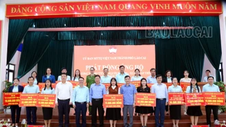 Thành phố Lào Cai phát động ủng hộ chương trình “Tết vì người nghèo - Xuân Giáp Thìn năm 2024