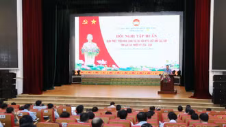 Tập huấn triển khai, hướng dẫn công tác đại hội MTTQ Việt Nam các cấp