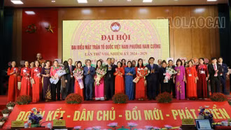 Đại hội điểm MTTQ Việt Nam phường Nam Cường nhiệm kỳ 2024 - 2029