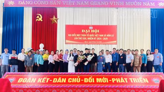 9/9 huyện, thị xã, thành phố hoàn thành đại hội mặt trận Tổ quốc Việt Nam cấp xã