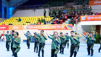 Công an tỉnh Lào Cai khai mạc Hội thi Điều lệnh, bắn súng, võ thuật năm 2023