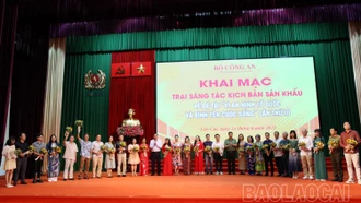 Khai mạc Trại sáng tác kịch bản sân khấu về đề tài “Vì an ninh Tổ quốc và bình yên cuộc sống” lần thứ 3 năm 2023