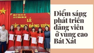 Điểm sáng phát triển đảng viên ở vùng cao Bát Xát