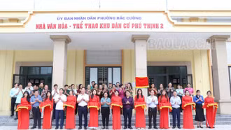 Khởi công, khánh thành các công trình chào mừng Đại hội MTTQ thành phố Lào Cai nhiệm kỳ 2024 -2029