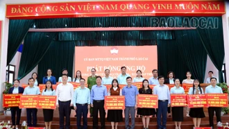 Hơn 7 tỷ đồng hỗ trợ người nghèo trong dịp tết Nguyên đán Giáp Thìn 2024