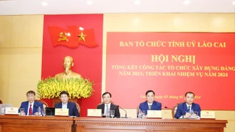 Ban Tổ chức Tỉnh ủy tổng kết công tác tổ chức xây dựng Đảng năm 2023