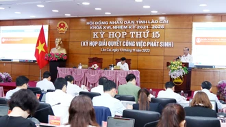 Khai mạc Kỳ họp thứ 15 HĐND tỉnh khóa XVI (kỳ họp giải quyết công việc phát sinh)