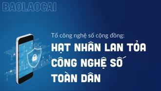 Tổ công nghệ số cộng đồng: Hạt nhân lan tỏa công nghệ số toàn dân