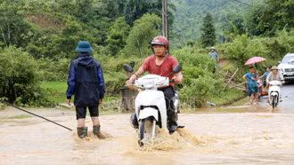 Mưa ở các địa phương kéo dài đến hết đêm 9/8