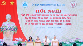 Đặc biệt coi trọng công tác phát hiện, tuyên truyền, nêu gương các điển hình tiên tiến và các mô hình, cách làm hay