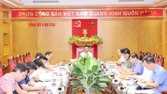 Ban Chỉ đạo phòng, chống tham nhũng, tiêu cực tỉnh họp phiên thường kỳ thứ 9