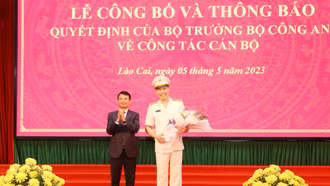 Lào Cai có Giám đốc Công an mới