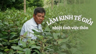 Làm kinh tế giỏi, nhiệt tình việc thôn