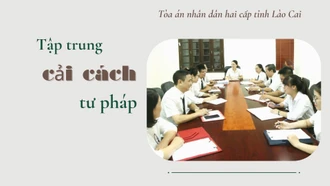 Tập trung cải cách tư pháp