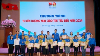 Tuyên dương "Nhà giáo trẻ tiêu biểu", "Học sinh 3 tốt", "Học sinh 3 rèn luyện", "Sinh viên 5 tốt"