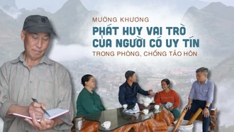 Mường Khương: Phát huy vai trò của người có uy tín trong phòng, chống tảo hôn