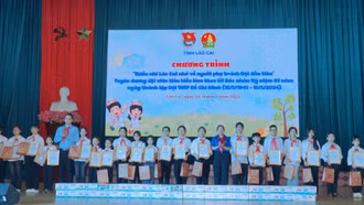 Tuyên dương 45 đội viên tiêu biểu làm theo lời Bác