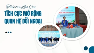 Tuổi trẻ Lào Cai tích cực mở rộng quan hệ đối ngoại 