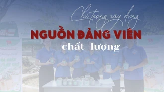 Chú trọng xây dựng nguồn đảng viên chất lượng