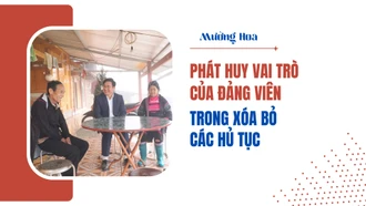 Xã Mường Hoa phát huy vai trò của đảng viên trong xóa bỏ các hủ tục