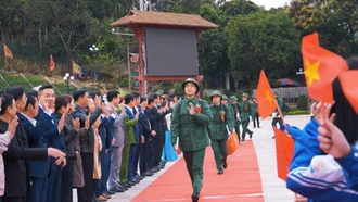 Tự hào đảng viên trẻ tình nguyện nhập ngũ