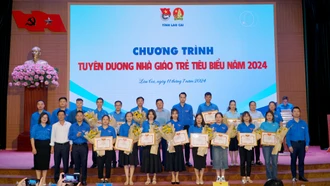 Tuyên dương "Nhà giáo trẻ tiêu biểu", "Học sinh 3 tốt", "Học sinh 3 rèn luyện", "Sinh viên 5 tốt"