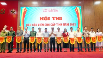 Khai mạc Hội thi báo cáo viên giỏi cấp tỉnh năm 2023