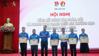 Tổng kết công tác đoàn - đội và phong trào thanh thiếu nhi khối trường học năm học 2022 - 2023