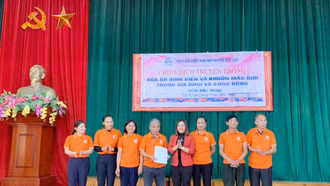 Hội Liên hiệp Phụ nữ huyện Bát Xát tổ chức truyền thông xóa bỏ định kiến và khuôn mẫu giới