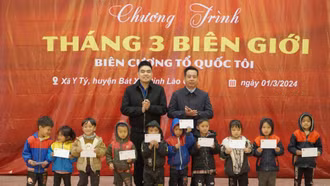 Tỉnh đoàn - Hội Liên hiệp Thanh niên Việt Nam tỉnh tổ chức chương trình "Tháng Ba biên giới"