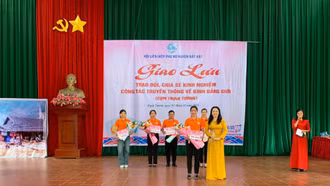 Xã Nậm Chạc: Nhiều giải pháp tuyên truyền về bình đẳng giới