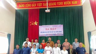 Ra mắt mô hình "Địa chỉ tin cậy tại cộng đồng” tại xã Tòng Sành